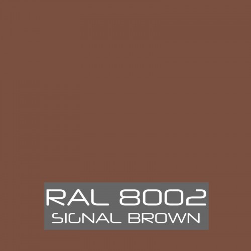 RAL 8002 Signal Brown tinned Paint
